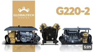 G220-2 صيانة كمبروسر مقطورة الأسمنت
